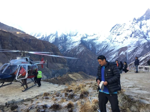 Annapurna Base Camp Helicopter Tour