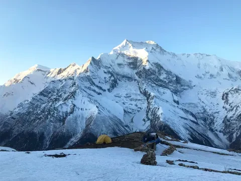 Pisang Peak Climbing
